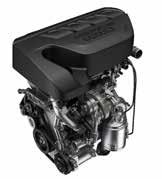 (l/100 km) CO 2 (g/km) 2WD 5 MT 5,3 123 AllGrip 4x4 6 AT 5,5 127 5 MT 5,6 130 6 AT 5,7 131 1,6-LITER DIESELMOTOR Motorn ger dynamisk drivkraft för olika terränger.