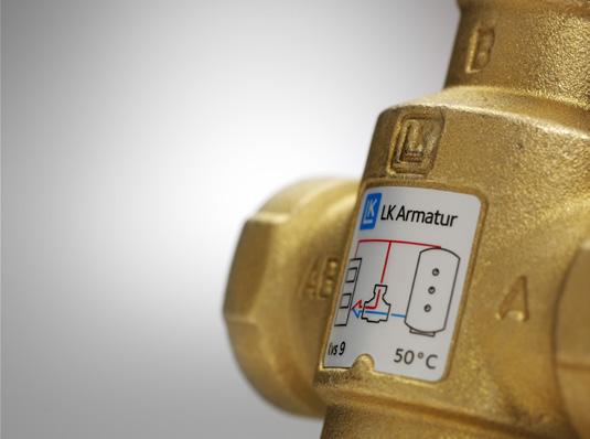 LK 823 ThermoVar LK 823 ThermoVar är en 3-vägs termisk laddningsventil för sammankoppling av biobränslepannor med ackumulatorsystem.