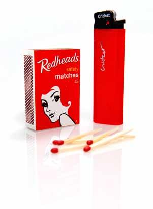 D E T Ta ä R S W E D i S h M at C h TÄND PRODUKTER Viktiga varumärken: Tändstickor: Solstickan, Fiat Lux, Swan, Tres Estrellas, Feudor, Redheads Tändare: Cricket Swedish Match har en ledande position