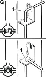 När man backar nerför och samtidigt ger lite gas, så kopplingen är i ingrepp kan man också använda motorn som motorbroms. Skivbromsen kan användas som vanligt med det separata handtaget.