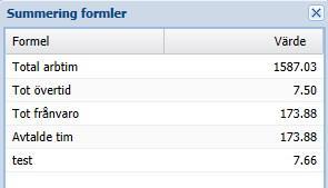 Summeringar Summering formler Här ser du summeringar över t ex