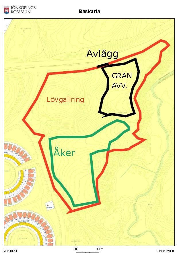 7(14) Bilagor 5. Brunnstorpamossen. Gallring av Brunnstorpsmossen. Den har inte varit med i skötselplanen utan det är en anpassning till vädret nu.