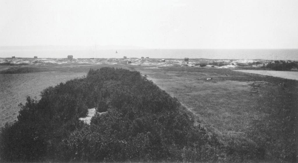 21 En bild från norra Mellbystrand 1920-1930 tal.