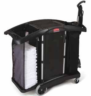 Hotellvagn Rubbermaid 9T 76 är ihopfällbar.