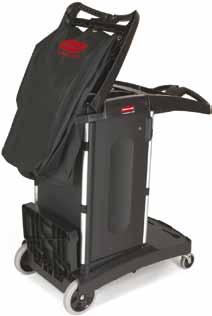 Köks-/restaurangvagn Rubbermaid 3424 Lättviktsvagn för kök och restaurang. Mycket lätt att rengöra.