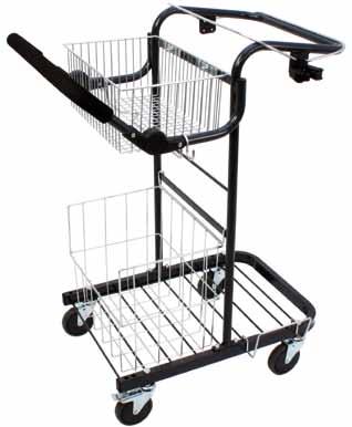 Tripp Trapp Tripp är en liten och kompakt städvagn för små utrymmen. Vagnen är utrustad med ett ställbart handtag och softgrip för högsta komfort.