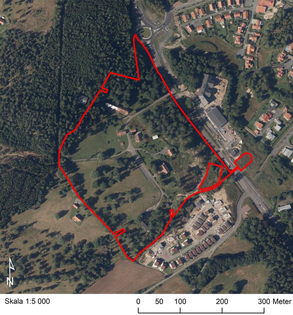 2 (35) Sammanfattnin Planområdet med Torps Gård är beläet öster om Korteboväen i södra ankeryd och innefattar fastiheten ankeryds-tor:11, samt mindre delar av anränsande fastiheter i norr och söder.