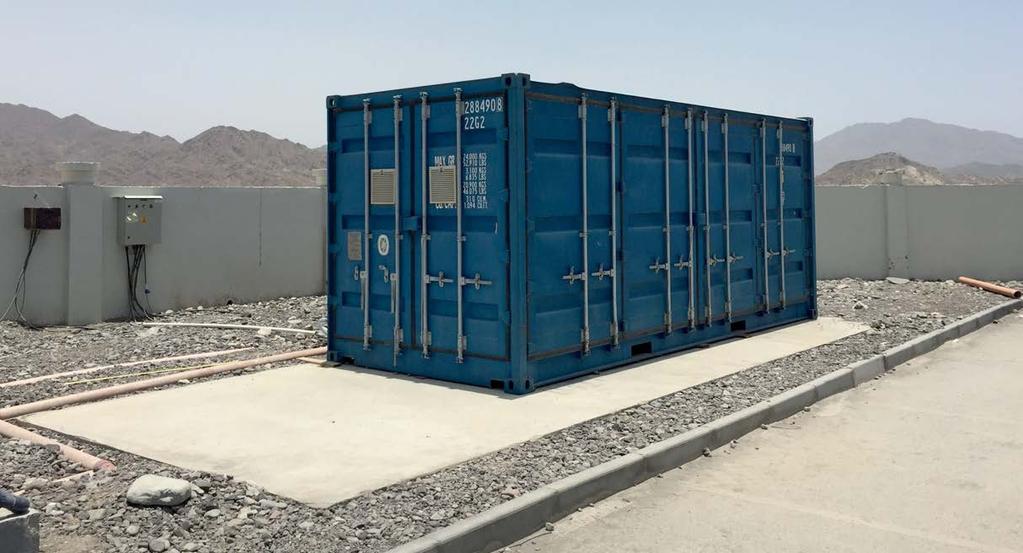 Reningsanläggning i container KLARO container.blue är den nya mobila avloppsanläggningen i en standardcontainer på 20 ft.