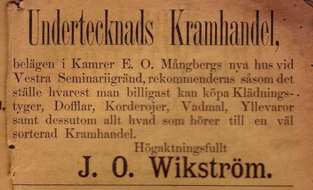 14 Wikströms