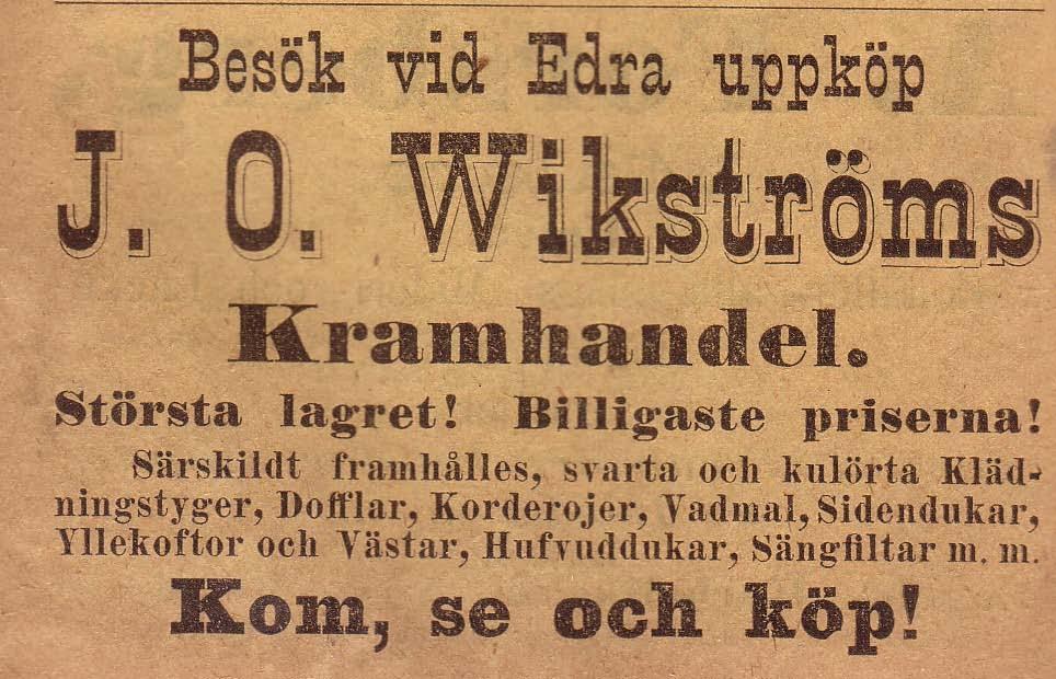 1888 Wikströms 