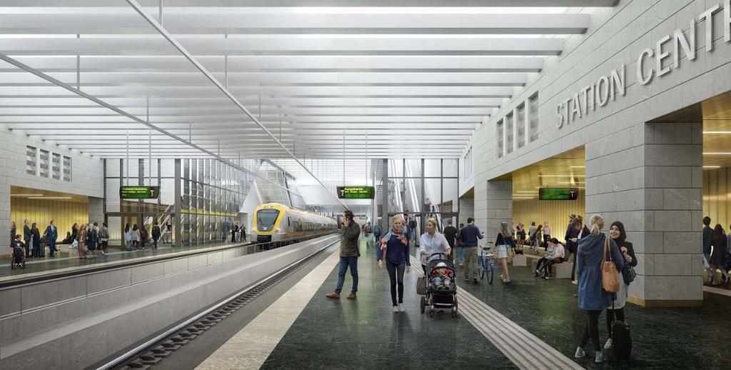 Projektexempel Centralen etapp av Västlänken, Göteborg Pendeltågsstation