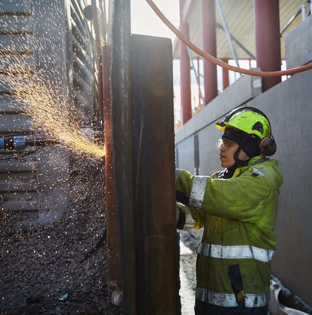 Summering Q1 Hög orderingång Förbättrad prestation i NCC Building och NCC Infrastructure Vintern påverkade NCC