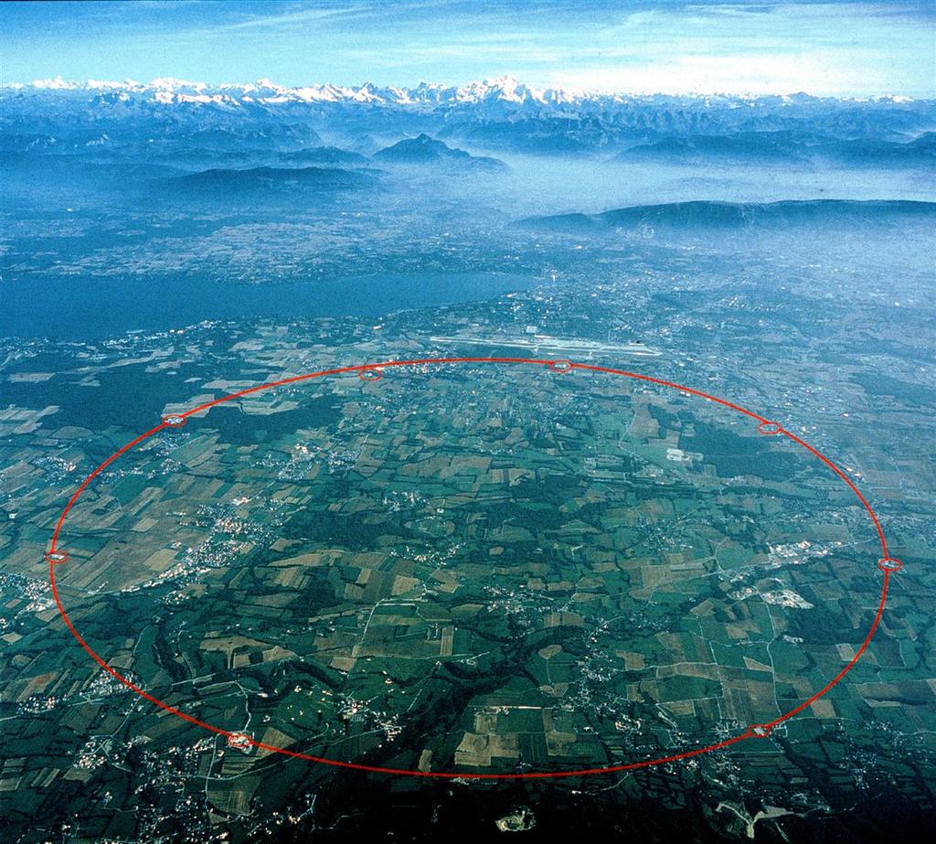 Elementarpartikelfysikcentret CERN CERN LHC tunneln LHC magneter LHC experimenten ATLAS ATLAS magneter ATLAS detektorn ATLAS