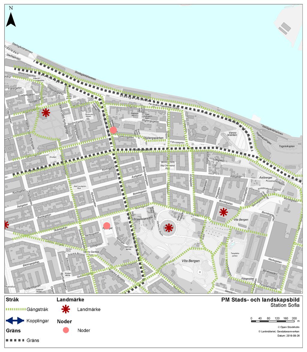 I den täta stenstaden utgör parkerna ett viktigt stadsbyggnadselement som kompletterar den hårdgjorda miljön.