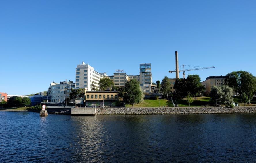Hammarby allé och promenadallén Katarina Bangata är andra viktiga gångstråk.
