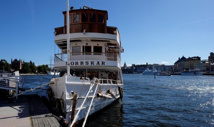 Landskapsrum De viktigaste och mest framträdande landskaps- och vattenrummen finns utefter kajerna, vid Kungsträdgården och