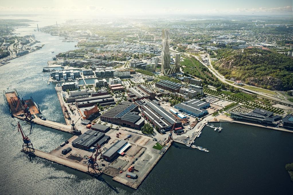 är kvartersmark, allmänna områden samt vattenområden.