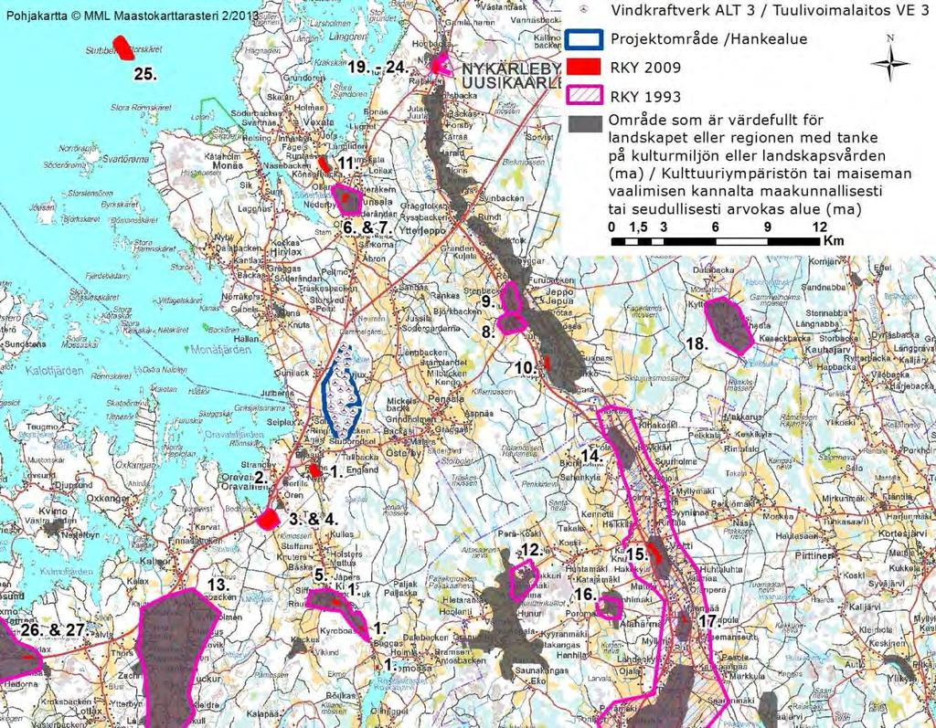 SVEVIND OY AB SANDBACKA VINDKRAFTSPARK 120 (224) Figur 15-6.