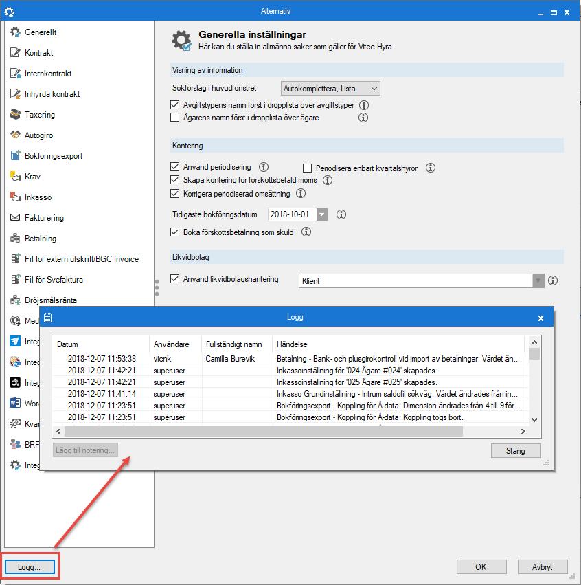 Nyhetsdokument Vitec Hyra Version 1.69 januari 2019 Inledning I version x.69 av Vitec Hyra har ett antal olika funktioner och förbättringar gjorts.