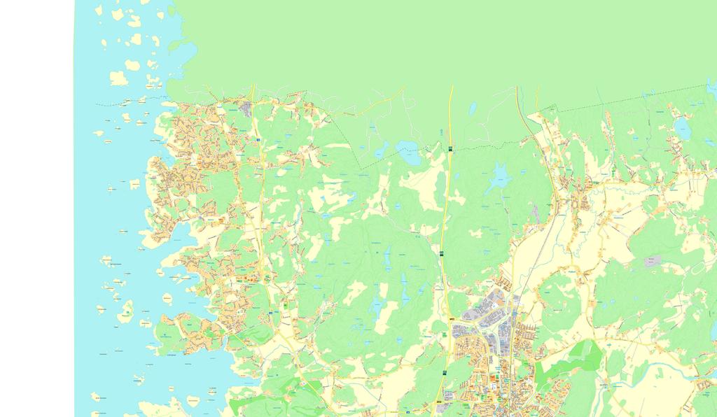 (c) Kungsbacka kommun FÖRSTUDIE INFÖR PLANPROGRAM Göteborgs stad 158 Kullavik E6 Särö Kungsbacka Förstudie inför planprogram