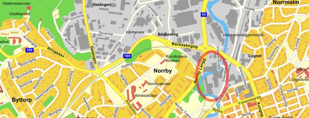 3 (14) 1 Orientering Simonsland är ett av Borås äldsta industriområden och ligger precis intill stadskärnan och Högskolan i Borås: Simonsland har nu delvis byggts om och innehåller olika verksamheter