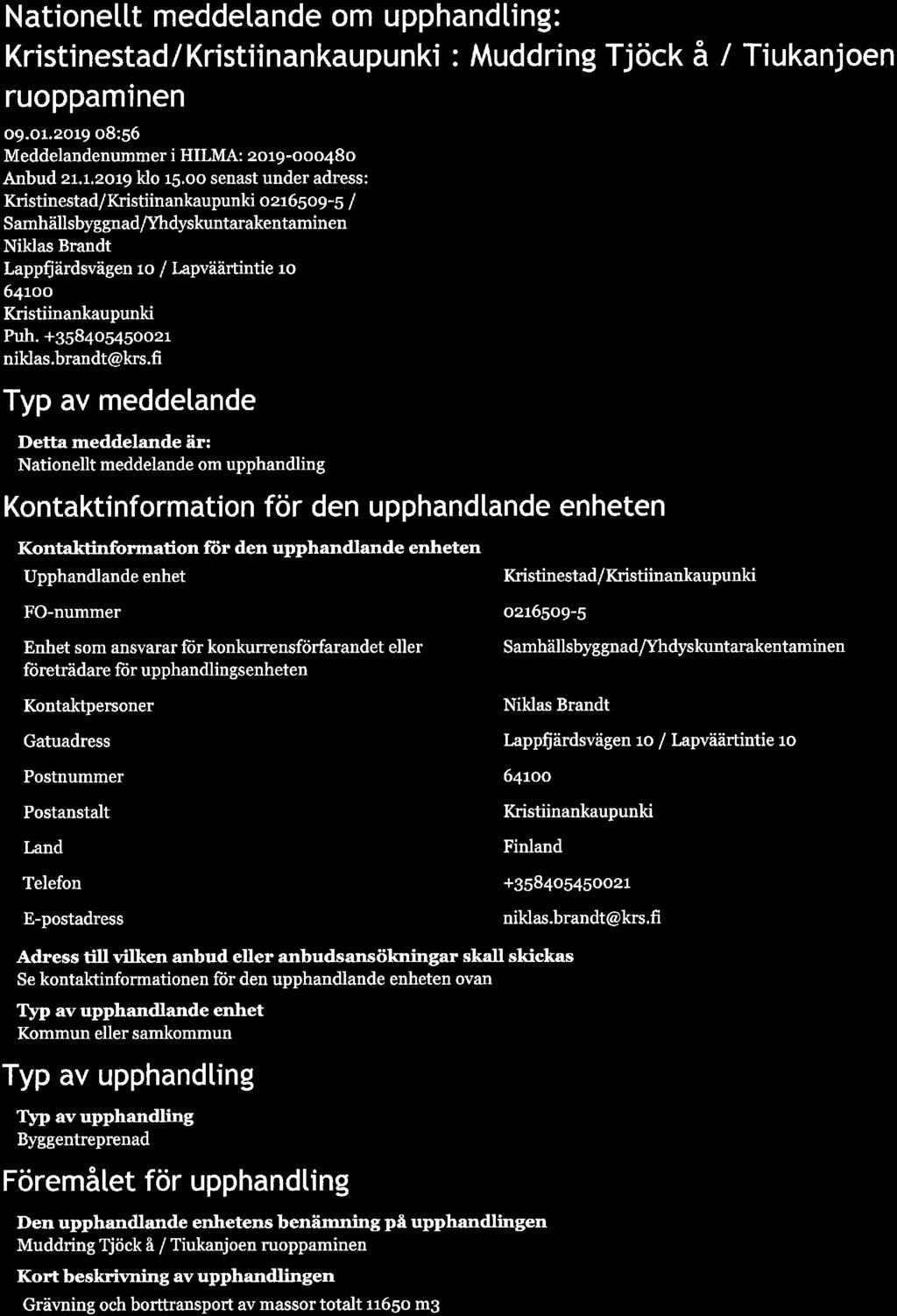 17, SMH17 23.1.2019 17:00 / Pykälän