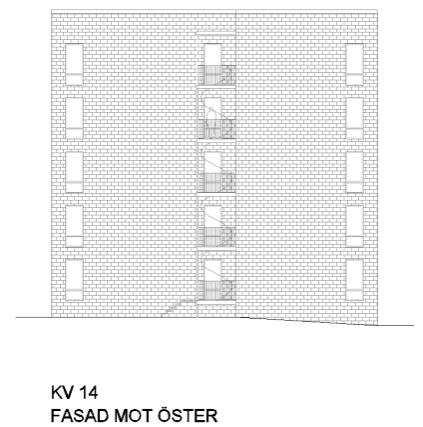 Figur 2. Planerad byggnad i sektion.
