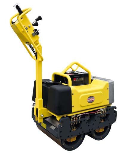Användaren kan därefter anpassas mellan låg och hög amplitud och få maskinen att agera perfekt för packning av asfaltsytor och bituminösa material.