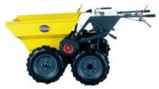 HTL350 - MTL350 INSTART Dumper Paclite är specialiserade på lösningar för alla möjliga typer av arbetsplatser, vid byggnation såväl som anläggnings och jordbruksarbete.