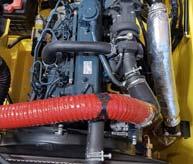 tillgängliga och skyddade fi lter Gyrograf Motor med turbokompressor -