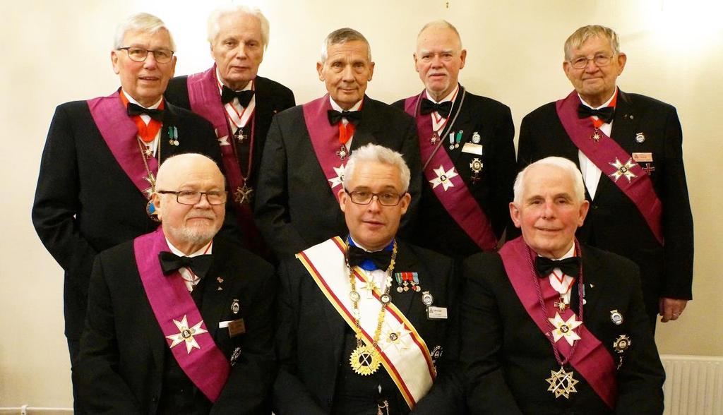 MÄSTAREBREV: Käre Vän och Broder! En riktigt god fortsättning på jubileumsåret 2017 tillönskar jag er alla!