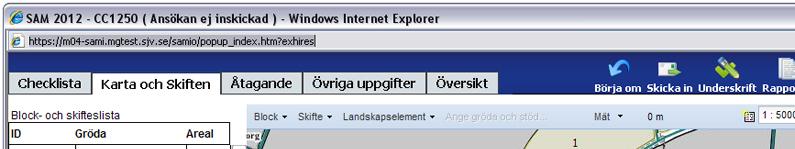 Åtaganden som gäller för ett särskilt block fliken Karta och Skiften Under fliken Karta och Skiften kan du söka åtaganden för miljöersättningar som är knutna till ett särskilt jordbruksblock.