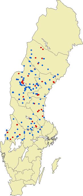 Andelen lodjur som fångades i fälla var som störst under åren 1997 och 1998 samt 3 5 (figur 4).