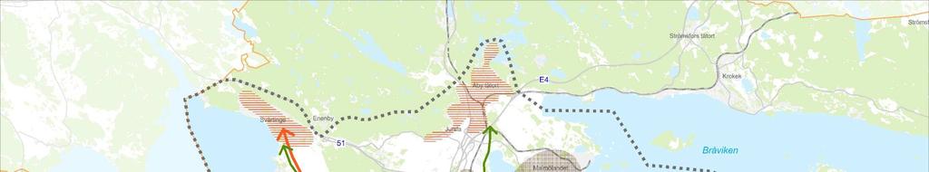 Det finns stort kunskapsunderlag kring frågor som rör natur- och vattenmiljöer inom kommunen och värdena ur ekologiskt perspektiv skulle kunna belysas i ännu högre grad i ÖP Staden.