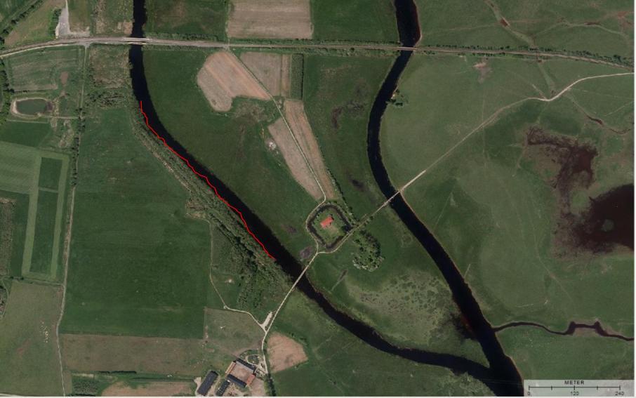 augusti) (se Figur 3). Startdjupet var 1,7 meter och slutdjupet var 1,7 meter. Vattentemperaturen var 19 C både när ryssjorna sattes och vittjades (se Figur 5). Vattenståndet vid Barbacka var 0,30 m.