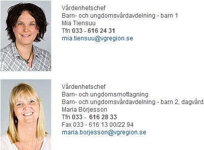 2018-12-18 11918 11 (17) Kontaktuppgifter Alla kontaktuppgifter ska följa samma form, men kan förekomma med eller utan bild.