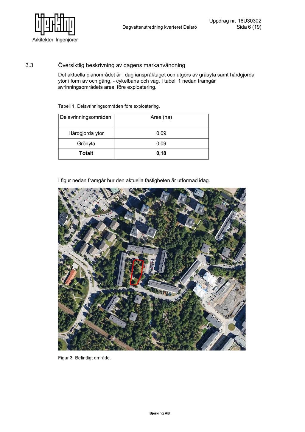 D agvattenutredning kvarteret Dalarö Sida 6 ( 19 ) 3.