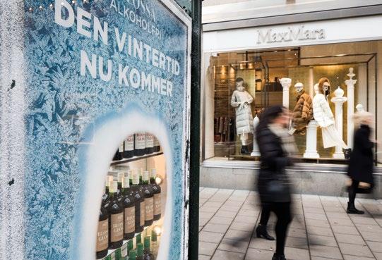Karin Lagerqvist, Marketing Manager MOOD District. Årets Blossakampanj Den Vintertid nu kommer syns (och hörs) både i media och i butik.