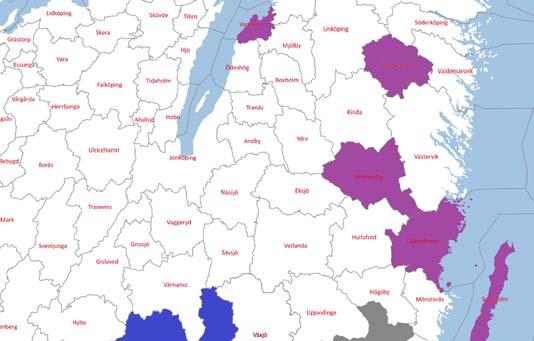 Projekt s utveckling 25 4.2 Samverkan med förbundsmedlemmar 4.2.1 Regionala samordnare Stor del av s verksamhet baseras på geografisk närhet till förbundsmedlemmarna.