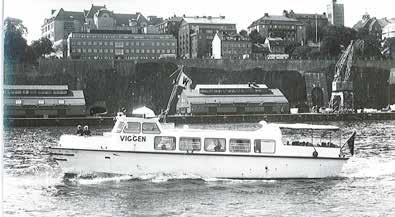Det nya Waxholmsbolaget lät åren 1964-1965 bygga sex nya fartyg, snabbåten m/s Viggen var en av dessa. skärgårdsbåtarna samt en utvecklad båttrafik.
