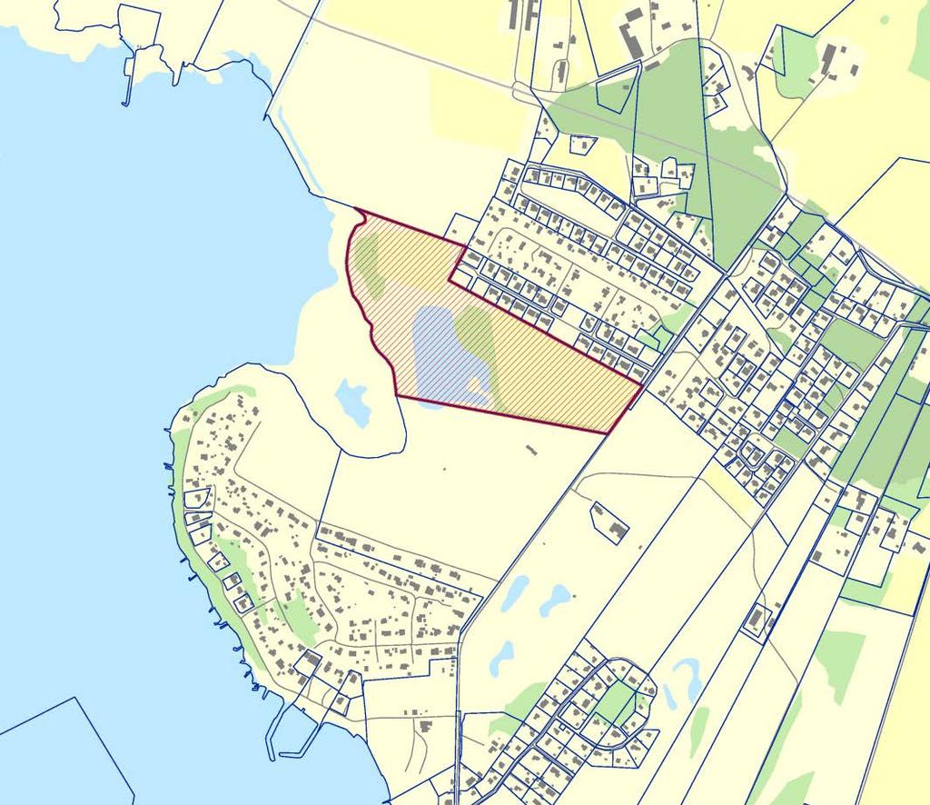 Områdesbeskrivning Området för den önskade exploateringen är beläget på Trummenäs i anslutning till golfbanan. Berörd fastighet är Torstäva 13:9 skifte 5.