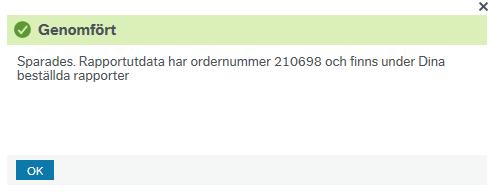 Remittid: Notera det förvalda värdet, inga ändringar ska göras.