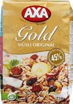 Müsli Axa, 600-750 g,