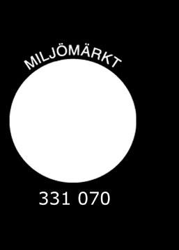 Svanen säkerställer att produkten tillverkas enligt högt ställda krav på miljö, kvalitet och funktion. Bara de bästa produkterna kan få märkningen.