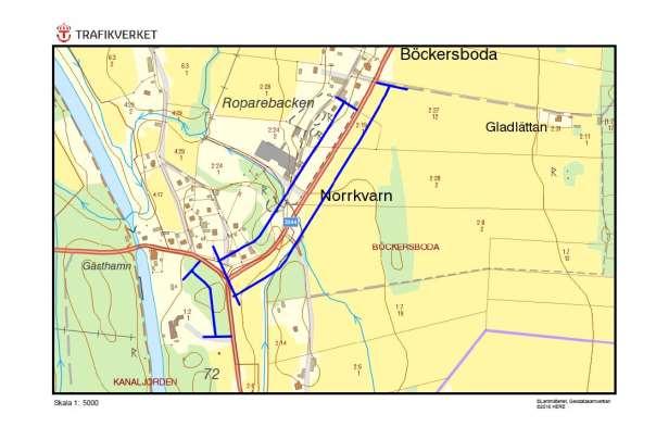 3044, 2973 Norrkvarn, BÖCKERSBODA Motivering: Rikblommande vägkant med förekomst av färgginst, tjärblomster och andra indikationsarter.