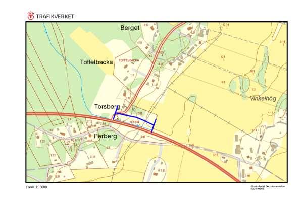 201, Torsberg, RÖLSA Motivering: Större solexponerad ytterslänt med torrbacksarter. ID på översiktskarta 5 Vägnummer O 201 Namn Gammalt namn Sida av vägen Torsberg, RÖLSA (V om Moholm) Norra sidan.