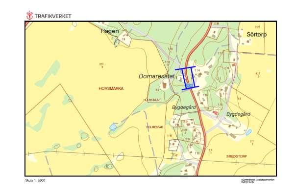 2729, Domarsätet, HOLMESTAD Motivering: Fin torr vägkant med förekommande backtimjan samt flera andra indikationsarter.