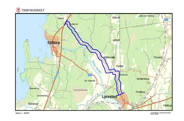 2987, Lyrestad Kullerud, SLÄTTEVALLA Motivering: Vägkant med förekomst av färgginst och ängsväxter.