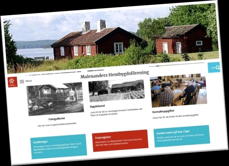Ta steget in i nya Hembygdsportalen! Jag tror inte någon har missat att landets hembygdsföreningar fått nya hemsidor och att de gamla stängs vid årsskiftet.