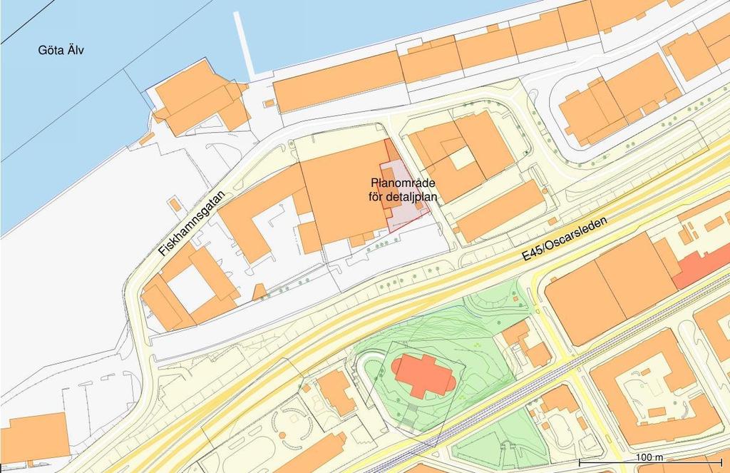 2 OMRÅDESBESKRIVNING I detta kapitel ges en översiktlig beskrivning av planområdet med omgivning med syfte att överskådligt tydliggöra de förutsättningar och konfliktpunkter som utgör grund för